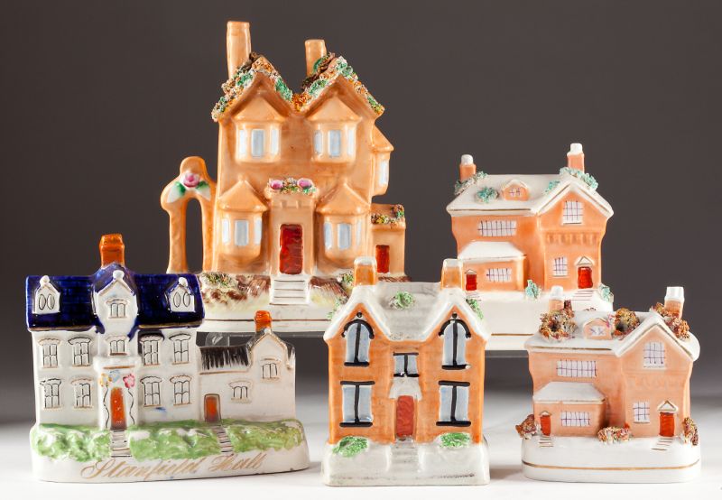 Group of Five Staffordshire