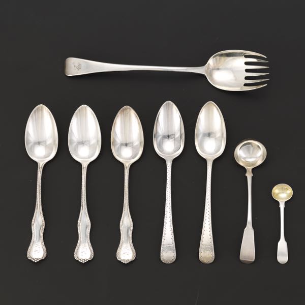 GROUP OF FIVE STERLING SILVER