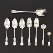 GROUP OF FIVE STERLING SILVER