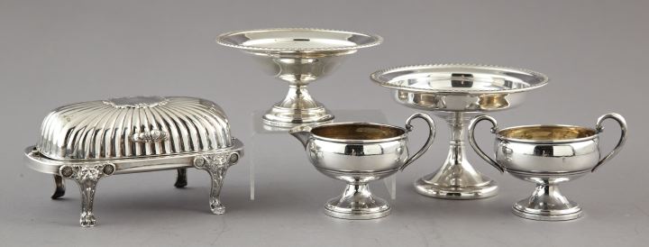 Group of Five Sterling Silver and
