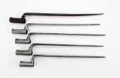 GROUP OF FIVE U.S. SOCKET BAYO