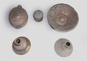 Group of five various antique