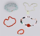 Group of five various jewelry