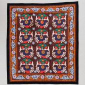 GROUP OF FIVE VARIOUS TEXTILES