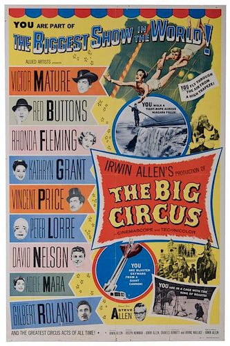 GROUP OF FIVE VINTAGE CIRCUS