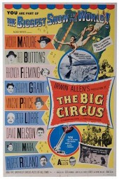 GROUP OF FIVE VINTAGE CIRCUS M