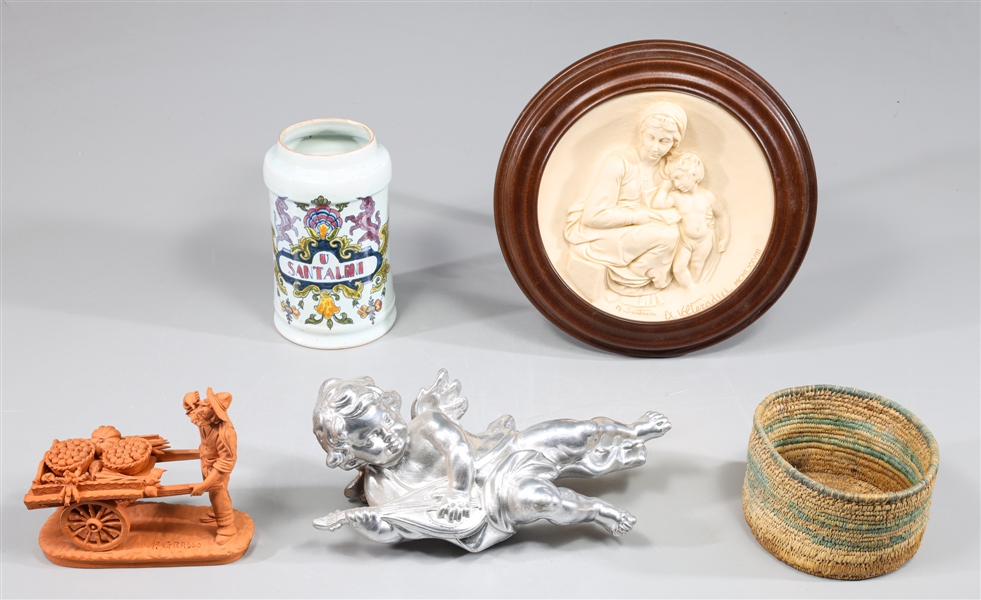 Group of five vintage items