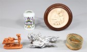 Group of five vintage items co