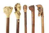 GROUP OF FIVE VINTAGE NOVELTY