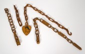 Group of Folk Art Carved Whims