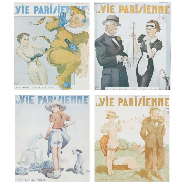GROUP OF FOUR 1930S "LA VIE