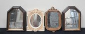 GROUP OF FOUR ACCENT MIRRORS I