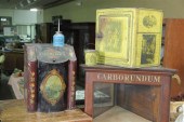GROUP OF FOUR ADVERTISING TINS