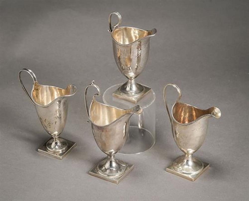 GROUP OF FOUR AMERICAN SILVER