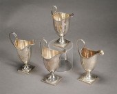 GROUP OF FOUR AMERICAN SILVER