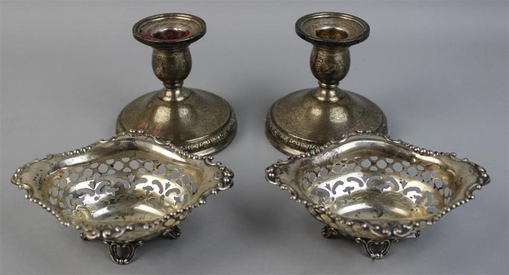 GROUP OF FOUR AMERICAN SILVER