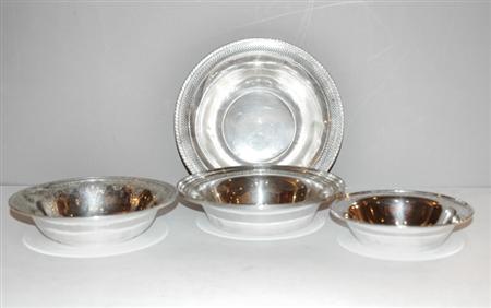 Group of Four American Sterling