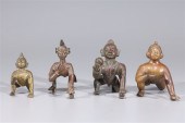 Group of four antique Indian B