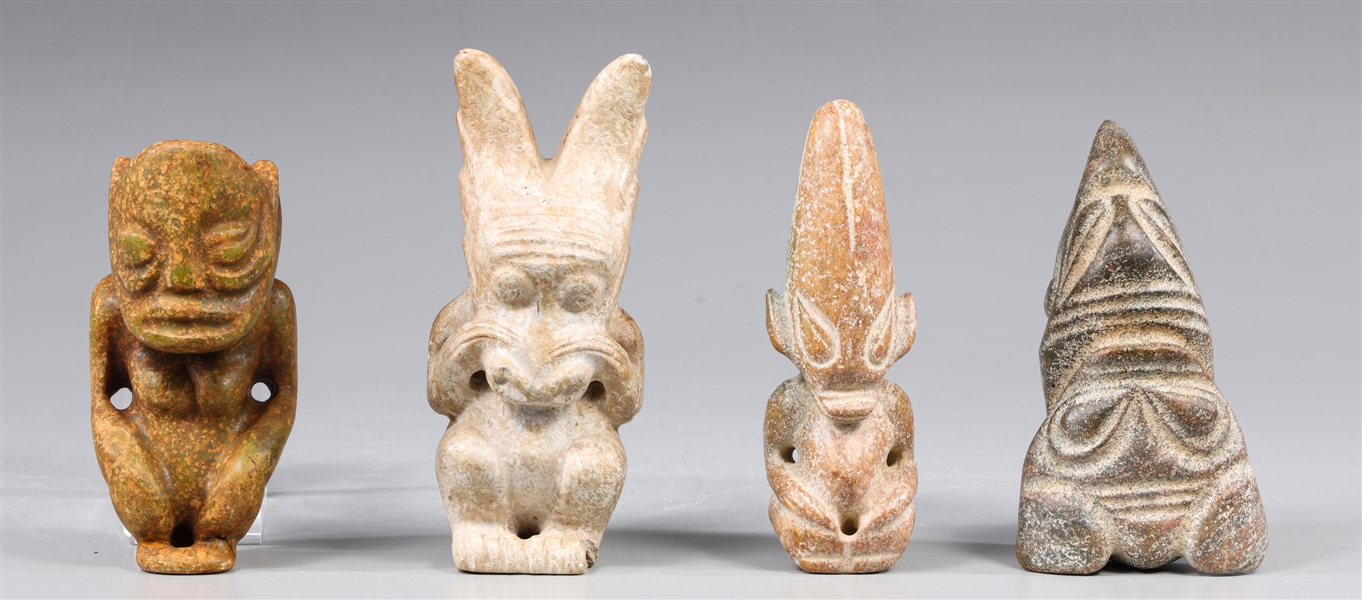 Group of four archaic Chinese style