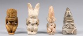 Group of four archaic Chinese