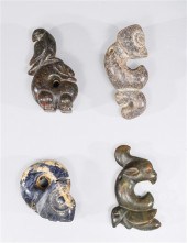 Group of four archaic Chinese