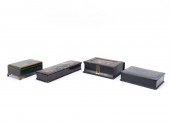 GROUP OF FOUR ASIAN LACQUERED