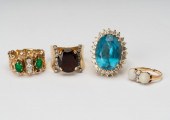 GROUP OF FOUR ASSORTED 14 KARA