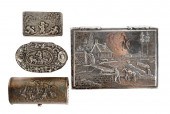 GROUP OF FOUR ASSORTED BOXESco