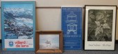 GROUP OF FOUR ASSORTED PRINTSG