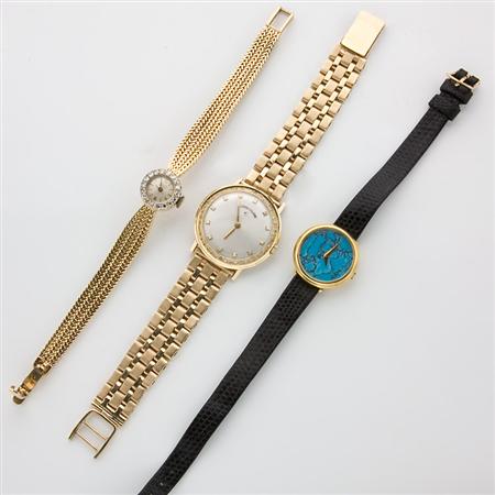 Group of Four Assorted Wristwatches