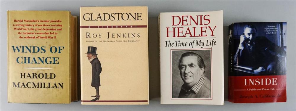 GROUP OF FOUR BIOGRAPHIES WITH