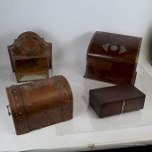 GROUP OF FOUR BOXES/CHESTSA do