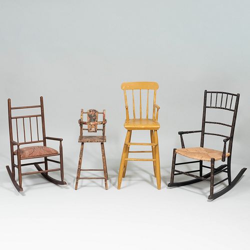 GROUP OF FOUR CHILD'S