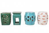 GROUP OF FOUR CHINESE CERAMIC