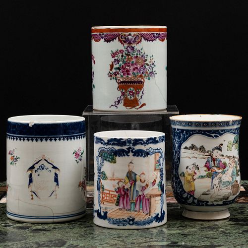GROUP OF FOUR CHINESE EXPORT