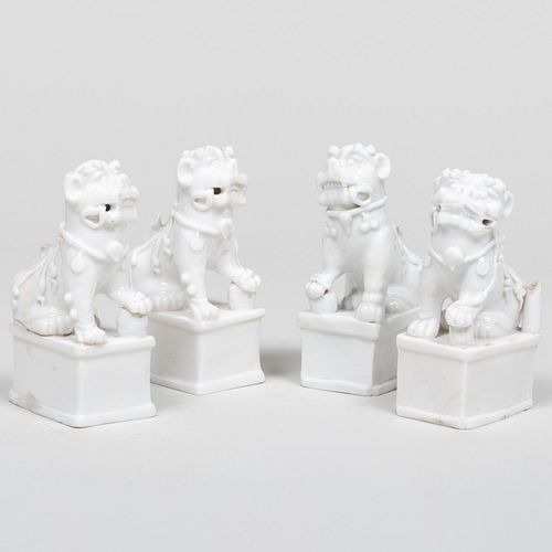 GROUP OF FOUR CHINESE EXPORT