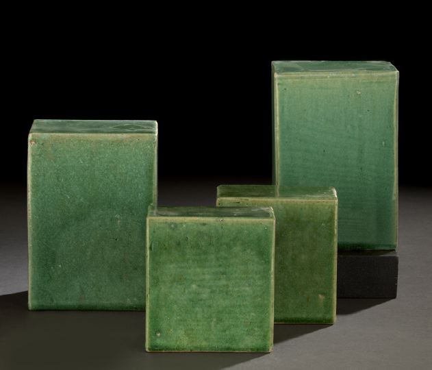 Group of Four Chinese Glazed