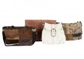 GROUP OF FOUR COACH PURSESthe