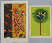 GROUP OF FOUR CONTEMPORARY JAP