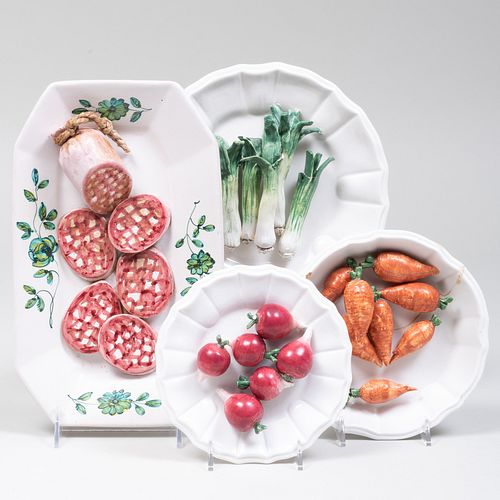 GROUP OF FOUR CONTINENTAL CERAMIC