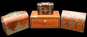 GROUP OF FOUR DECORATIVE WOODE