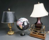 GROUP OF FOUR DESK ARTICLES IN
