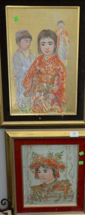 GROUP OF FOUR EDNA HIBEL (AMER