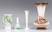 Group of four fine porcelain v