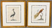 GROUP OF FOUR FRAMED 18TH C. B