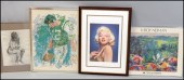 GROUP OF FOUR FRAMED 20TH CENT