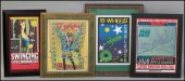 GROUP OF FOUR FRAMED CONCERT P