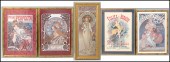 GROUP OF FOUR FRAMED REPRODUCT