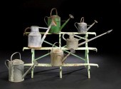 Group of Four Garden Watering