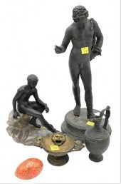 GROUP OF FOUR GRAND TOUR BRONZ